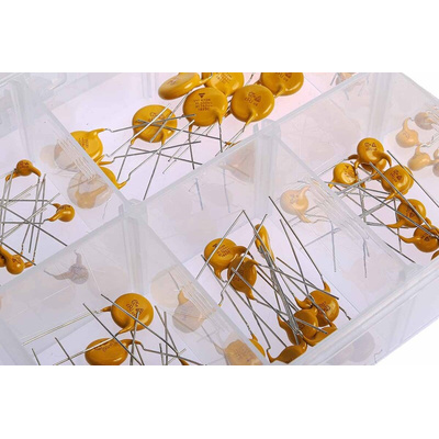 Vishay, Through Hole Ceramic Capacitor Kit 70 pieces