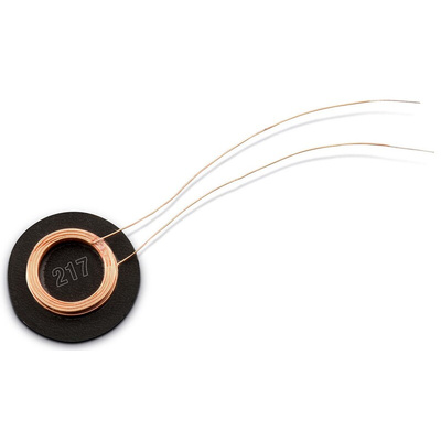 Wurth Elektronik WE-WPCC Wireless Charging Coil Receiver 400mA, 24.2 μH, 10.3mm dia.