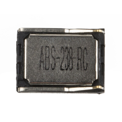 RS PRO 7.2Ω 0.5W Miniature Speaker 3 (Width)mm Dia. , 15 x 3 x 11mm