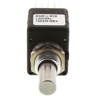 Bourns 5V dc 256 Pulse Optical Encoder with a 6.35 mm Round Shaft, Bracket Mount