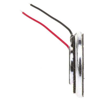 Visaton 50Ω 0.5W Miniature Speaker 16mm Dia. , 24mm Lead Length, 16 (Dia.) x 3.5mm