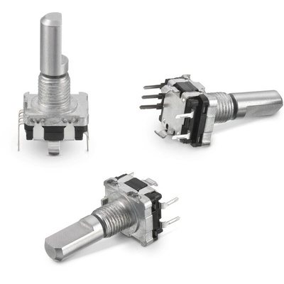 Wurth Elektronik 8 Pulse Incremental Mechanical Rotary Encoder with a 6 mm, Through Hole