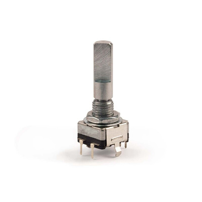 Bourns 20 Pulse Incremental Mechanical Rotary Encoder with a 6 mm (Not Indexed), PCB Mount