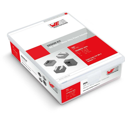 Wurth Elektronik SMD Power Inductor Components Inductor Kit, 21 pieces