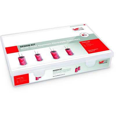 Wurth Elektronik, Through Hole Aluminium Capacitor Kit 27 pieces
