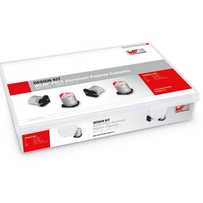 Wurth Elektronik, Surface Mount Aluminium, Polymer Capacitor Kit 35 pieces