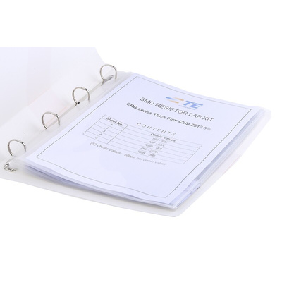 TE Connectivity, CRG-2512 Thick Film, SMT 52 Resistor Kit, 1 Ω → 1MΩ
