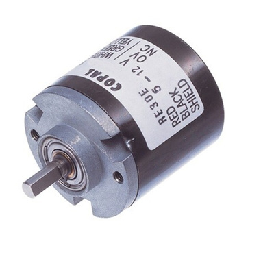 NIDEC COPAL ELECTRONICS GMBH 24V dc 500 Pulse Optical Encoder with a 4 mm