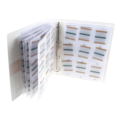 TE Connectivity, LR1RS, Through Hole Resistor Kit, with 20 pieces, 1 Ω → 10MΩ