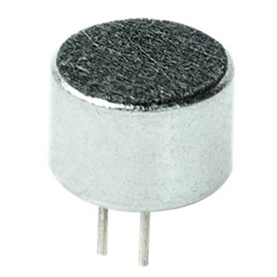 CUI Devices Omni-Directional, Pin Mount Condenser Microphone Element -44dB