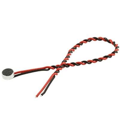 CUI Devices Omni-Directional, Wire Leads Condenser Microphone Element -25dB