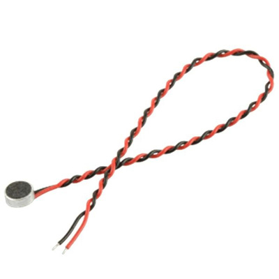 CUI Devices Omni-Directional, Wire Leads Condenser Microphone Element -40dB
