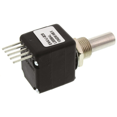 Bourns 5V dc 64 Pulse Optical Encoder with a 6.35 mm Round Shaft, Bracket Mount