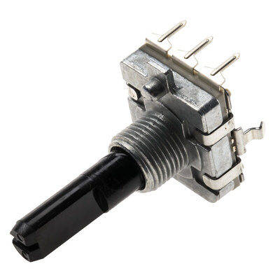 Alps Alpine 24 Pulse Incremental Mechanical Rotary Encoder with a 6 mm Flat Shaft, Through Hole