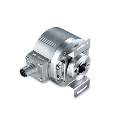 Baumer 8 → 30V dc 5000 Pulse Optical Encoder with a 12 mm Hollow Shaft, Flange Mount, Connector