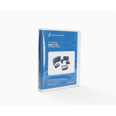 Fair-Rite 61 piece Ferrite Kit Includes Snap It Core
