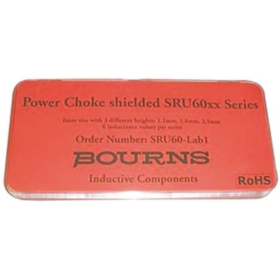 Bourns SRU6011: 6 Values Inductor Kit, 54 pieces