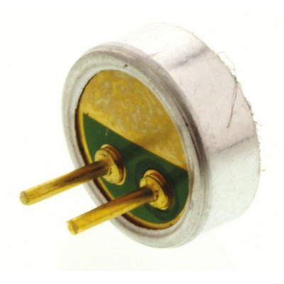 RS PRO Omni-Directional, Through Hole 6mm Microphone Condenser -40dB