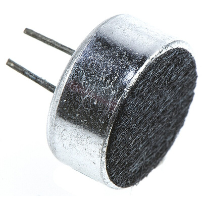 RS PRO Omni-Directional, Through Hole 9.7mm Microphone Condenser -41dB