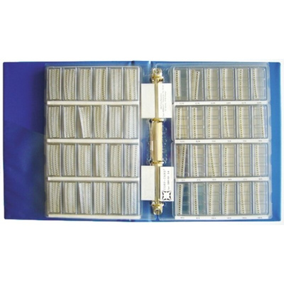 Nova, SBR-101 Thin Film, Through Hole 90 Resistor Kit, with 4050 pieces, 0.22 Ω → 10MΩ