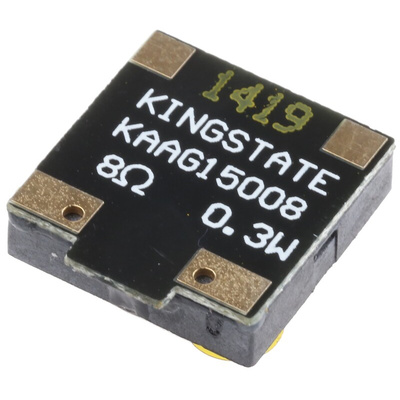 RS PRO 8Ω 0.3W Miniature Speaker 15mm Dia. , 15 x 5mm