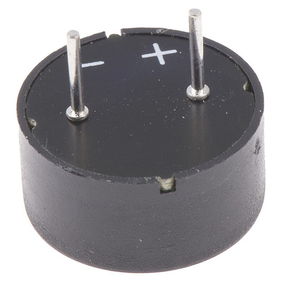 RS PRO 8Ω 0.3W Miniature Speaker 15mm Dia. , 5.8mm Lead Length, 15 (Dia.) x 7.5mm