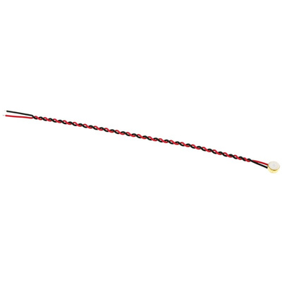 RS PRO Omni-Directional, Lead Wire 4mm Microphone Condenser -42dB