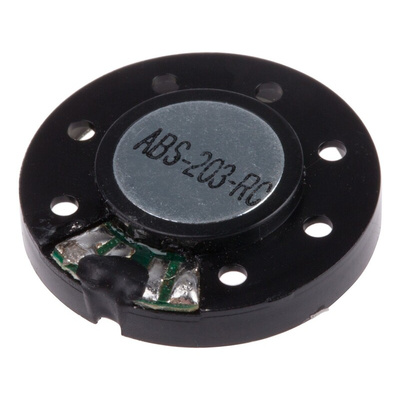 RS PRO 8Ω 0.1W Miniature Speaker 20mm Dia. , 20 (Dia.) x 5.5mm