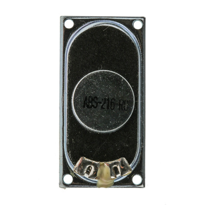 RS PRO 8Ω 2W Miniature Speaker, 40 x 20 x 5.8mm