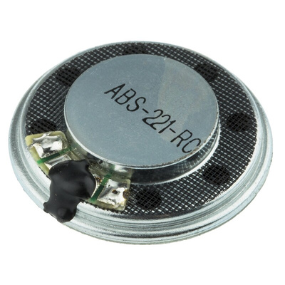 RS PRO 8Ω 1.5W Miniature Speaker 28mm Dia. , 28 x 5.6mm