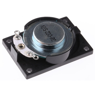 RS PRO 4Ω 2W Miniature Speaker 28.3mm Dia. , 40 x 28.3 x 11.5mm