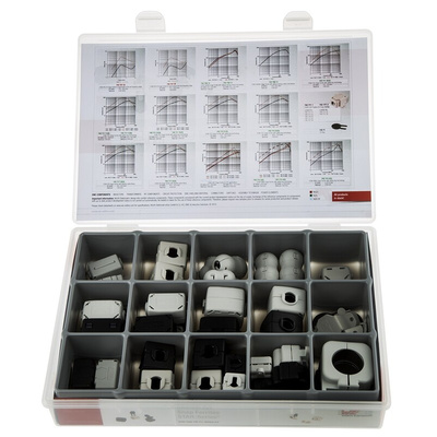 Wurth Elektronik 33 piece Ferrite Kit Includes Snap Ferrite