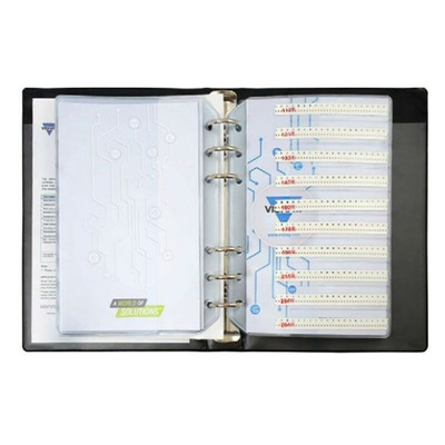 Vishay, D10/CRCW0402 Thick Film, SMT 122 Resistor Kit, with 12200 pieces, 10 Ω → 1MΩ