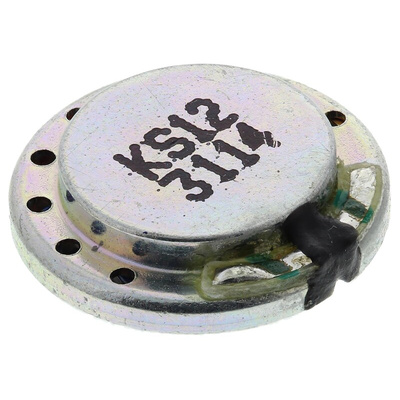 RS PRO 8Ω 0.5W Miniature Speaker 12mm Dia. , 12 (Dia.) x 3mm