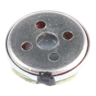 RS PRO 8Ω 0.3W Miniature Speaker 10mm Dia. , 10 (Dia.) x 2.9mm