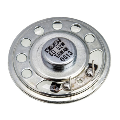 Kingstate 8Ω 0.2W Miniature Speaker 50mm Dia. , 50 (Dia.) x 9mm