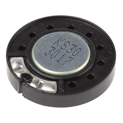 RS PRO 8Ω 0.1W Miniature Speaker 29.7mm Dia. , 29.7 (Dia.) x 5.8mm