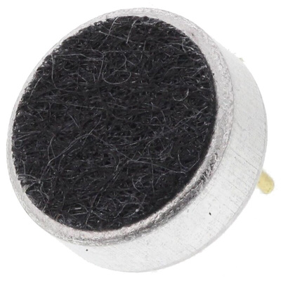 RS PRO Omni-Directional, Through Hole 6mm Microphone Condenser -40dB