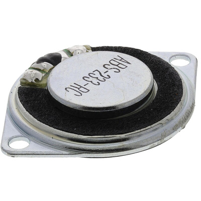 RS PRO 8Ω 0.5W Miniature Speaker 28mm Dia. , 28 (Dia.) x 5.6mm