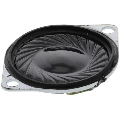 RS PRO 8Ω 0.5W Miniature Speaker 28mm Dia. , 28 (Dia.) x 5.6mm