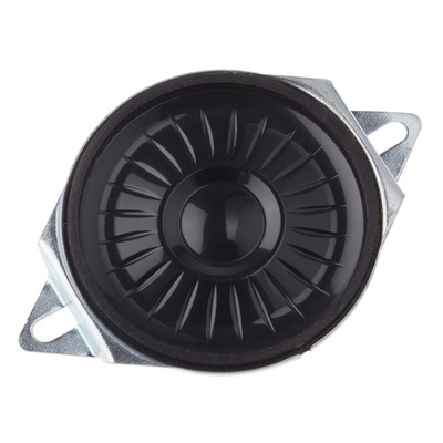 RS PRO 8Ω 0.5W Miniature Speaker 40mm Dia. , 40 (Dia.) x 6.7mm