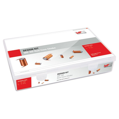 Wurth Elektronik WE-SD Rod Core Inductor Inductor Kit, 110 pieces