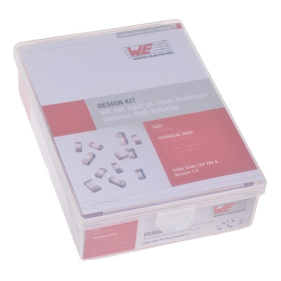 Wurth Elektronik 0402A WE-MK Multilayer Ceramic SMD Inductor Inductor Kit, 30 pieces