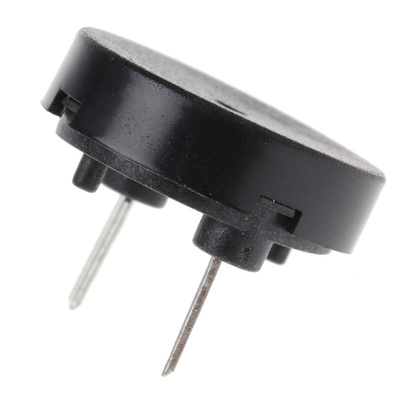 RS PRO 75dB Through Hole Continuous External Piezo Buzzer, 16.5 (Dia.) x 6.7mm, 1V ac Min, 30V ac Max