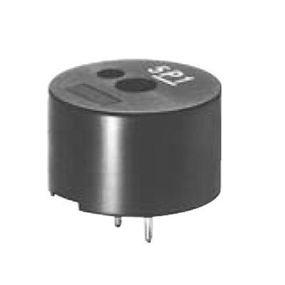 TDK 85dB Through Hole Continuous Internal Magnetic Buzzer Component, 16 (Dia.) x 10mm, 8V dc Min, 16V dc Max