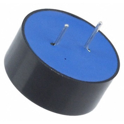 TDK 80dB PCB Mount High Internal Magnetic Buzzer Component, 16 (Dia.) x 7mm, 3V ac Min, 9V ac Max