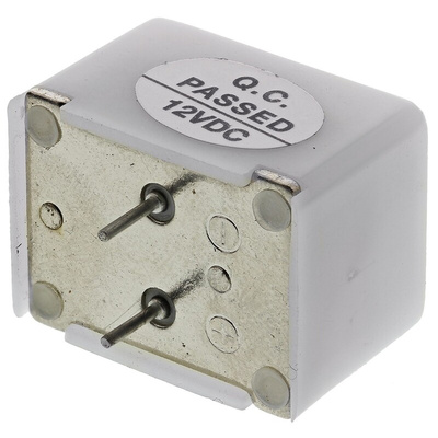 RS PRO 75dB Through Hole Continuous Internal Magnetic Buzzer Component, 22.5 x 17 x 15.5mm, 9V dc Min, 15V dc Max