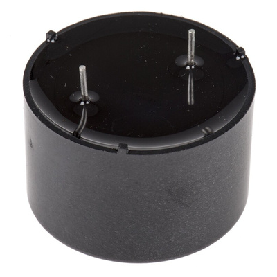 RS PRO 77dB Through Hole Continuous Internal Piezo Buzzer, 30 x 20mm, 3V dc Min, 24V dc Max