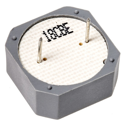 Sonitron 82dB Through Hole Continuous Internal Buzzer, 17.5 x 17.5 x 8.5mm, 1.5V dc Min, 24V dc Max