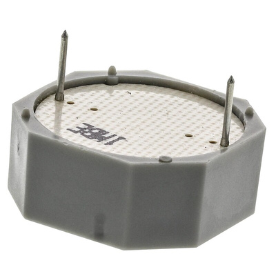 Sonitron 85dB Through Hole Continuous Internal Buzzer, 21 x 21 x 9.5mm, 1.5V dc Min, 15V dc Max